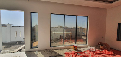 Curtain wall window double glazing in Muscat and Sohar Oman 8 - حائط الستارة ونافذة زجاج… – curtain wall window double glazing – Al Noor Mu…