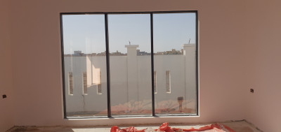Curtain wall window double glazing in Muscat and Sohar Oman 10 - حائط الستارة ونافذة زجاج… – curtain wall window double glazing – Al Noor M…