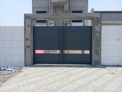Aluminium gate fabrication in Muscat and Sohar Oman 9 - تفصيل بوابة ألمنيوم في مسقط وصحار… – cast aluminium gate fabrication – Al Noor Musc…