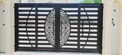 Aluminium gate fabrication in Muscat and Sohar Oman 10 - تفصيل بوابة ألمنيوم في مسقط وصحا… – cast aluminium gate fabrication – Al Noor Musc…