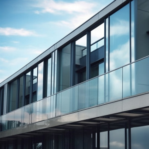 Glass balcony railing installation in Muscat and Sohar Oman 11 - تركيب درابزين شرفة زجاجي… – glass railing and balustrade installation – Al…