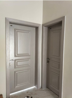 WPC fiber waterproof door installation in Muscat and Sohar Oman 9 - تركيب باب ألياف WPC م… – WPC waterproof door installation – Al Noor Mus…