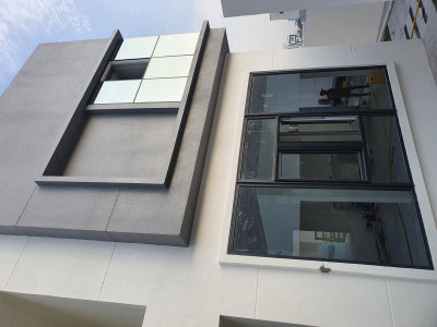 Finished aluminium UPVC and glass project in Muscat and Sohar Oman 9 - مشروع منتهي ألمنيو… – precision aluminium fabrication and laser weld…